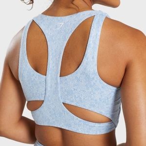 Gymshark Fleur Bra Malibu Blue